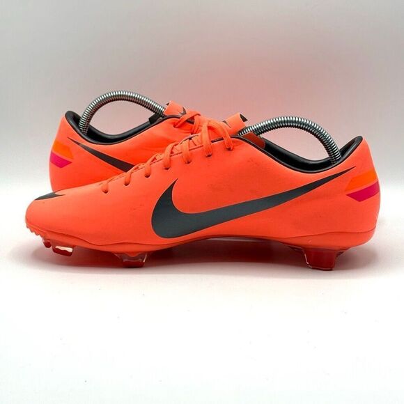 Nike Mercurial Vapor VIII FG Soccer Cleats in Bright Mango - 509122-800 // US Me main image 8